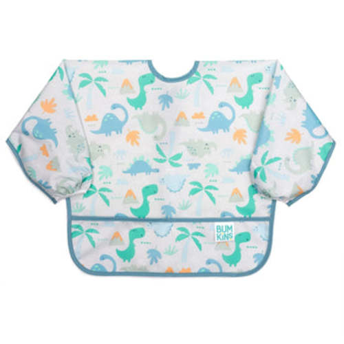 Sleeved Bib for Baby & Toddler 6 to 24 months – Dinosaurs | Bumkins Baby