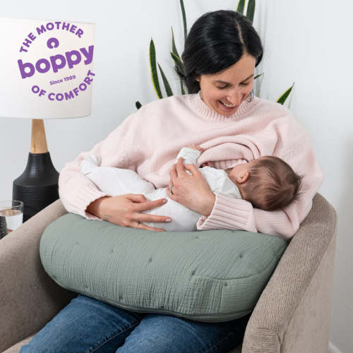 New Luxe Boppy Nursing Pillow - Premium Breastfeeding Pillow | Boppy