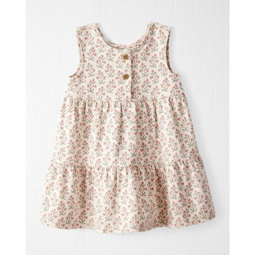 Baby Organic Cotton Floral-Print Dress - Little Planet | Carter's