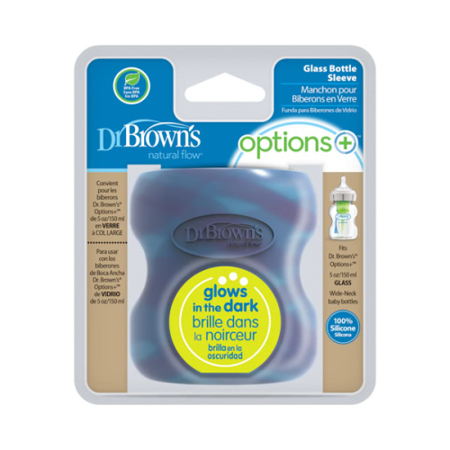 5 ounce Wide-Neck Glass Bottle Silicone Sleeves - Dr. Brown's Natural Flow® Options+™