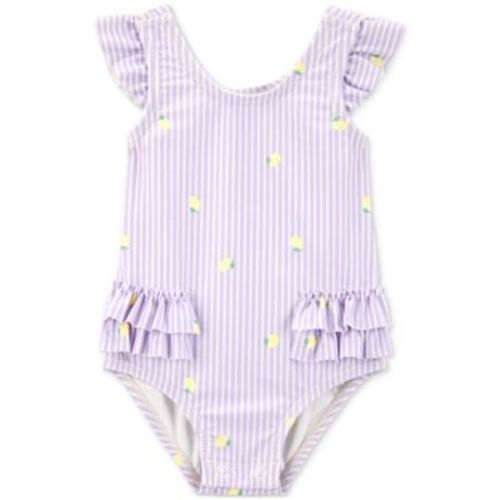 Carter's® | Striped Lemon 1-Piece Swimsuit