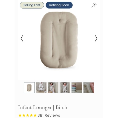 Infant Lounger | Birch