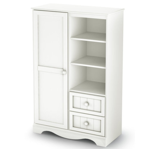 South Shore Savannah 33'' Wide Armoire & Reviews | Wayfair