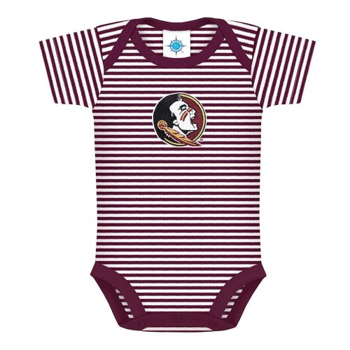 Creative Knitwear College Baby NCAA Infant Striped Bodysuit