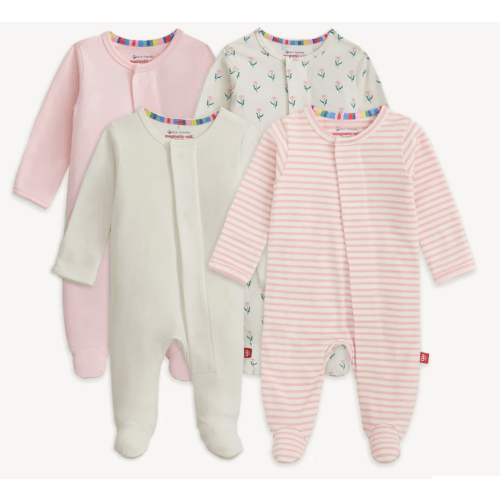 Magnetic 4-Pack Footie – Magnetic Me (Newborn)