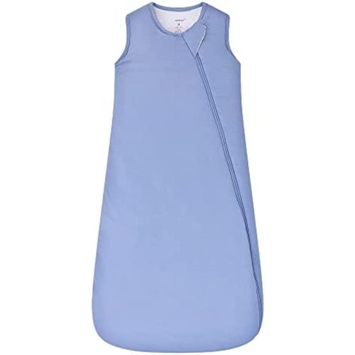 HAPIU Unisex Rayon Made from Bamboo Baby Sleep Sack TOG 1.0, 2-Way Zipper YKK, Wearable Blanket Baby