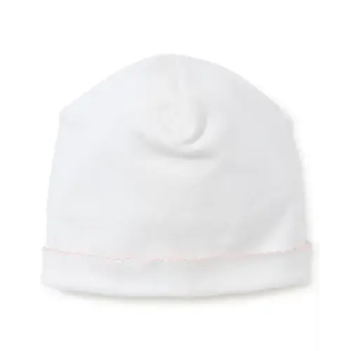 White/Pink Kissy Basics Hat, Newborn