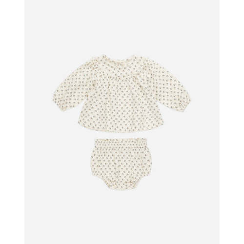 Mia Top + Bloomer Set || French Flora