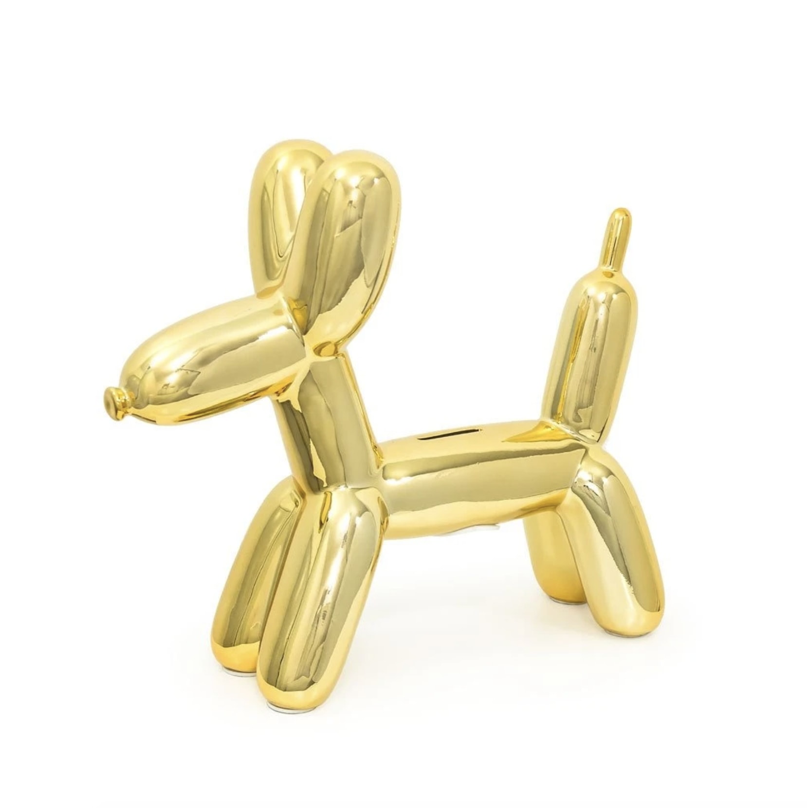 Made By Humans Balloon Money Bank - Big Doggy - Gold