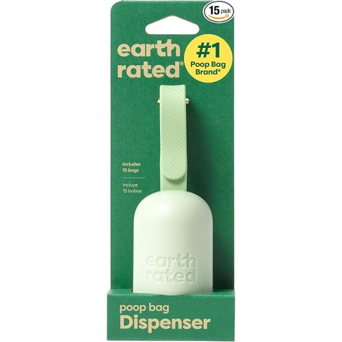 Earth Rated Bag Holder, Durable and Guaranteed Leakproof, Unscented, Dispenser with Starter Roll