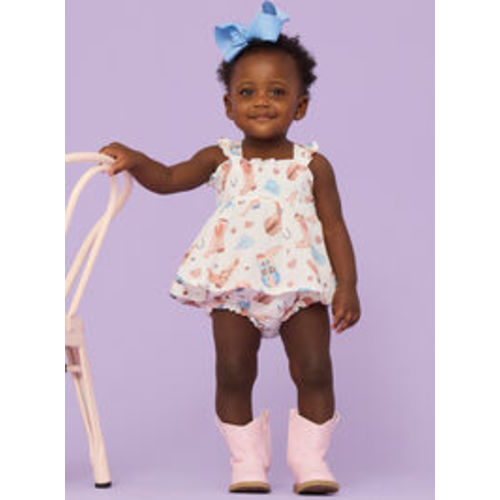 Country Girl Boots Top and Bloomer Set in Pink | Tullabee