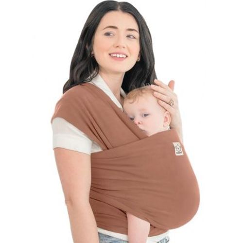 Keababies Original Baby Wraps Carrier, Baby Sling Carrier, Stretchy Infant Carrier For Newborn, Toddler (stone Gray)