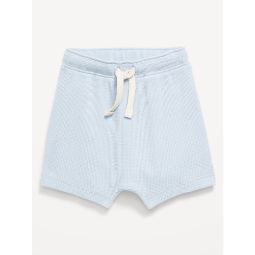 Waffle-Knit Pull-On Shorts for Baby