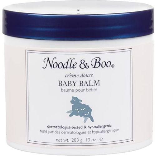 Noodle & Boo Baby Balm For Face And Body, Hypoallergenic And Natural Baby Skin Care With Organic Calendula For Sensitive Skin, Pediatrician And Dermatologist-Tested