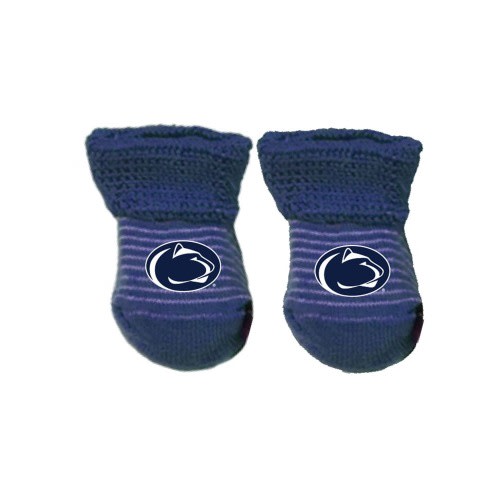 Penn State Nittany Lions Stripe Baby Bootie Boxed Set