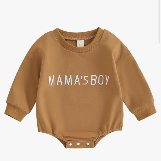 VISGOGO Newborn Infant Baby Boy Girls Oversized Romper Little Dude Sweater Onesie Coming Home Outfit Neutral Clothes