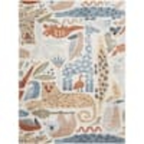 Nourison Astra Machine Washable Ivory 8 ft. x 10 ft. Graphic Contemporary Area Rug 996633