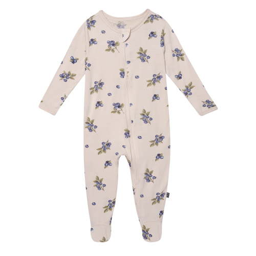 Modern Moments by Gerber Baby Neutral Super Soft Viscose Two-Way Zip Sleep 'N Play Footed Pajamas, Sizes Newborn - 6/9 Months