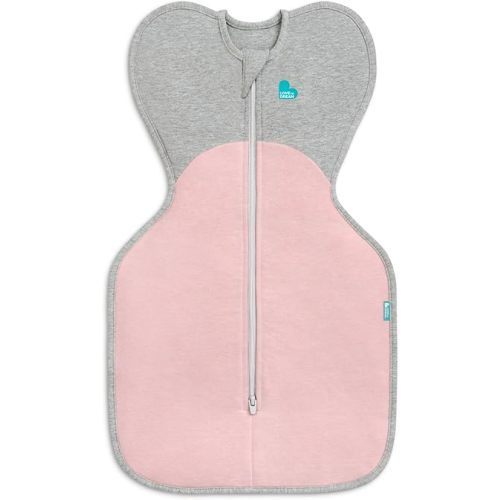 Love to Dream Swaddle UP, Baby Sleep Sack, Self-Soothing Swaddles for Newborns, Get Longer Sleep, Snug Fit Helps Calm Startle Reflex, Suitable for All Seasons, 1.5 TOG, 8-13 lbs, Dusty Pink