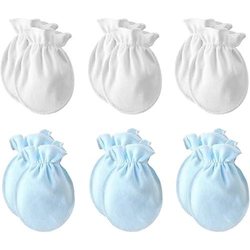 Newborn Baby Mittens No Scratch Cotton Gloves Warm Mittens Baby Glove for Boys Girls
