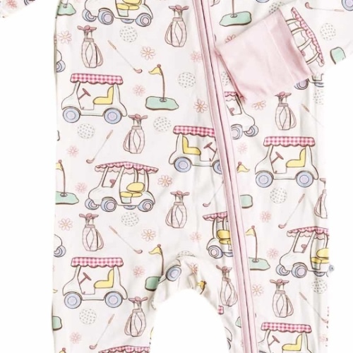 Best Selling Convertible Zip Rompers for Girls*