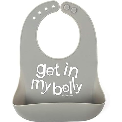 Bella Tunno Wonder Bib – Waterproof Silicone Bibs for Boys & Girls, Non-toxic & BPA Free Silicone Baby Bibs & Toddler Bibs