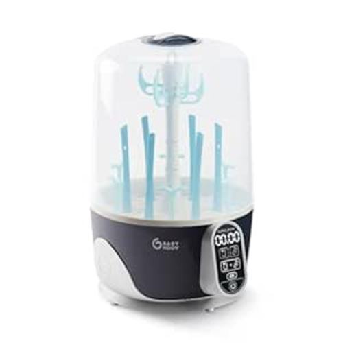 Babymoov Turbo Pure: 5-in-1 Bottle Sterilizer & Dryer - 99.9% Bacteria Elimination