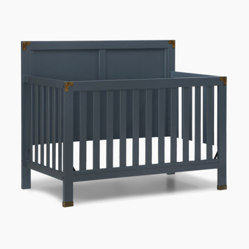 Baby Relax Miles 5-in-1 Convertible Crib - Graphite Blue