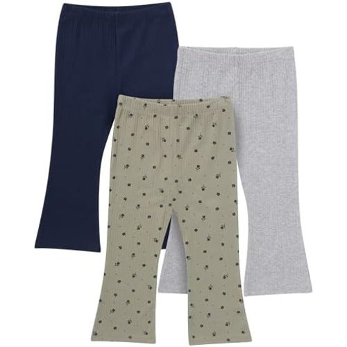 Gerber Baby Girls' Toddler Multi-Pack Premium Leggings