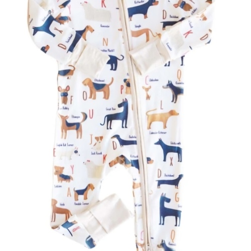 ABC Paw-ty Convertible Zip Romper
