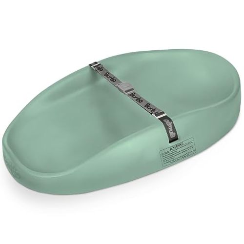 Bumbo Baby Changing Pad for Dresser or Table Top, Non Slip, Hemlock