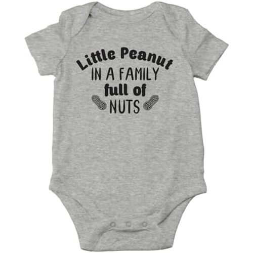 CBTwear Little Peanut Baby Bodysuit - Adorable Boy Girl Romper Clothing Funny Cute Infant Outfit Unisex