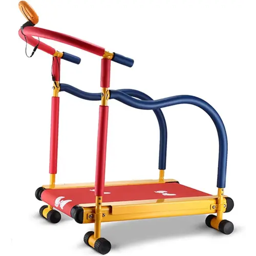 Fitness Treadmill for Kids, Children's Fitness Exercise Equipment, Home Fitness Equipment with LED Display, Treadmill for Boys and Girls Ages 3-12 Years