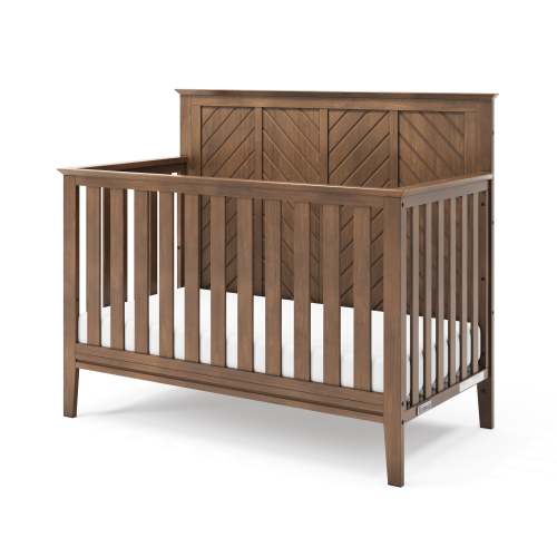 Atwood 4-in-1 Crib, Cocoa Bean | Convertible Cribs | Child Craft