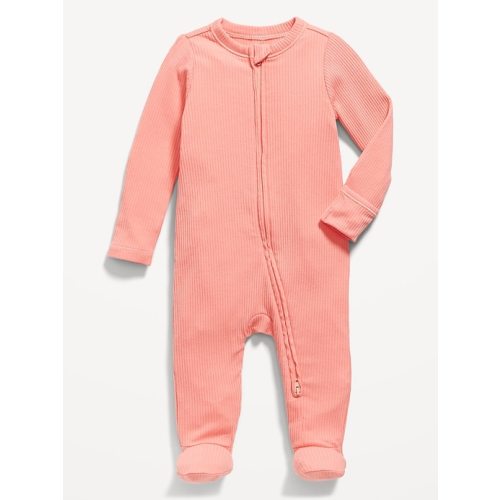 Unisex 2-Way-Zip Sleep & Play Footed One-Piece for Baby
