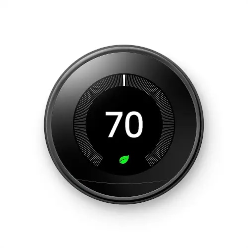 Google Nest Learning Thermostat, 3rd Generation - Mirror Black