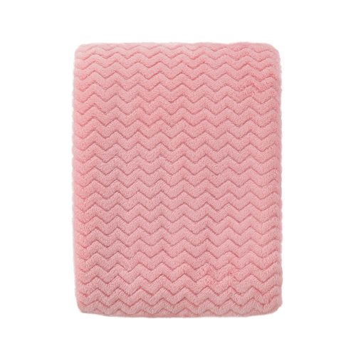 CREVENT 30''X40'' Cozy Fluffy Warm Fleece Infant Blanket for Girls & Boys Toddler Crib Cot Stroller - Pink