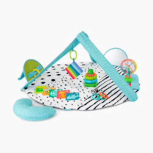 Sassy Sensory Stations Gym - Black & White, 32" X 32"