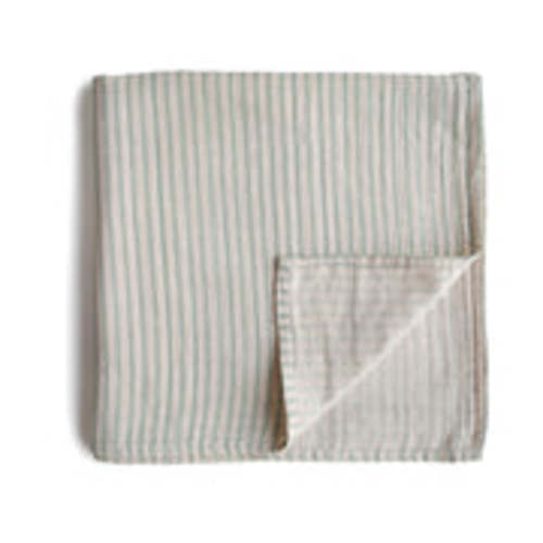 Organic Cotton Mushie Baby Muslin Swaddle Blanket