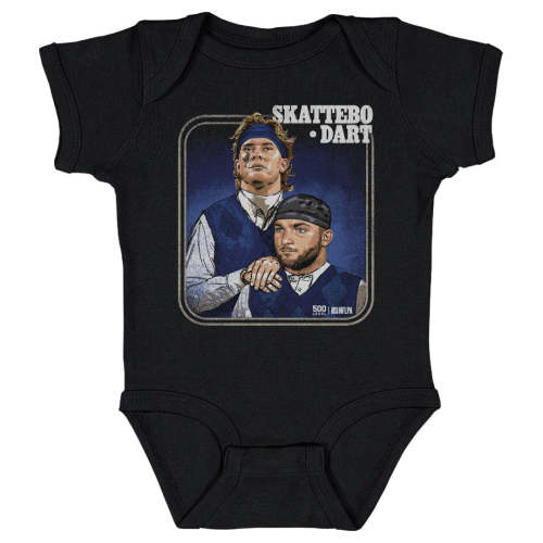 Jaxson Dart & Cam Skattebo New York G Step Brothers Kids Baby Onesie – 500 LEVEL