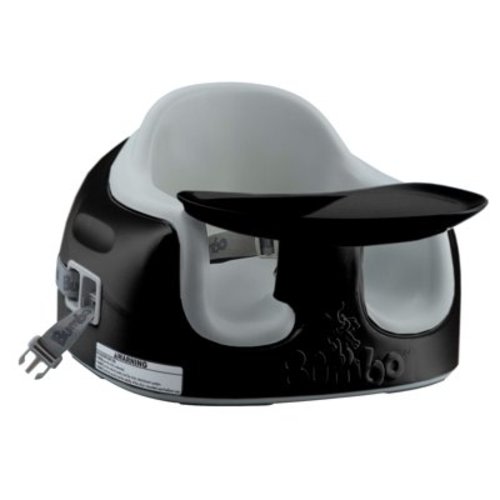 Bumbo Baby & Toddler Multi-Seat 3-in-1 Booster Seat/High Chair, Black/Cool Grey