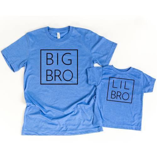 Big Bro Lil Bro Shirts, Big Brother Shirt, Little Brother Tee, Brother Matching Outfits, Pregnancy Announcement, New Baby Reveal