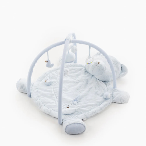Bear Playmat & Gym - Blue