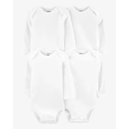 Baby 4-Pack Long-Sleeve Original Bodysuits - Carter's | Carter's