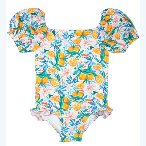 Summer Citrus One Piece – Smockingbird