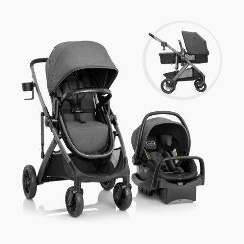 Evenflo Pivot Suite Modular Travel System w/Litemax - Devon Gray