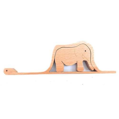 Little prince - A Boa Constrictor Digesting an Elephant - Wooden Gift Puzzle
