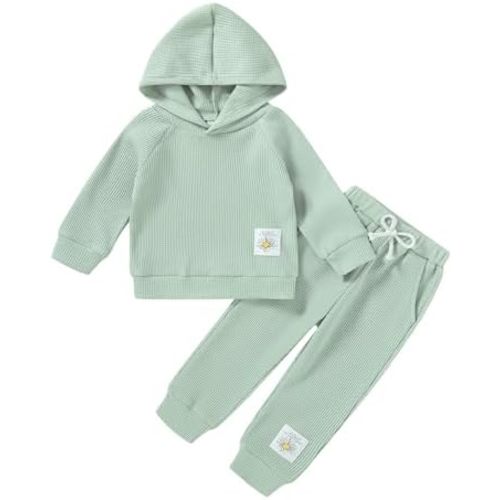 YOUNGER TREE Baby Girl Clothes Toddler Fall Winter Outfits Sweatshirt pants Sweatsuits for Infant Girl Baby Girl Clothing