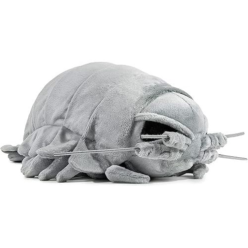 Simulation Giant Isopod Plush Toy 12, Soft Cute Soft Giant Isopod Stuffed Animal Plush Toys for Kids Boys and Girls Stuffed Toy