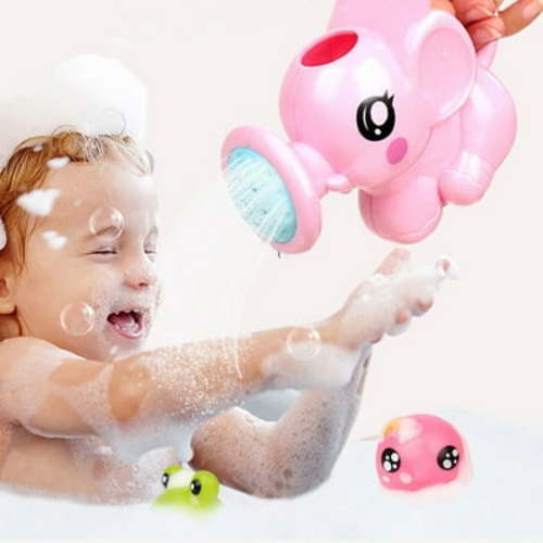 Apmemiss Clearance Baby Bath Toys-Light Up Bath Toys Baby Toys Automatic Sprinkler Bathtub Toys for Toddlers Infant Kids Boys Girls, Toys Pool Bathroom Shower Toy Bath Toys for Toddlers 1-3 Baby Gift